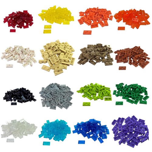 Piastra lego 1x2 - piastra,