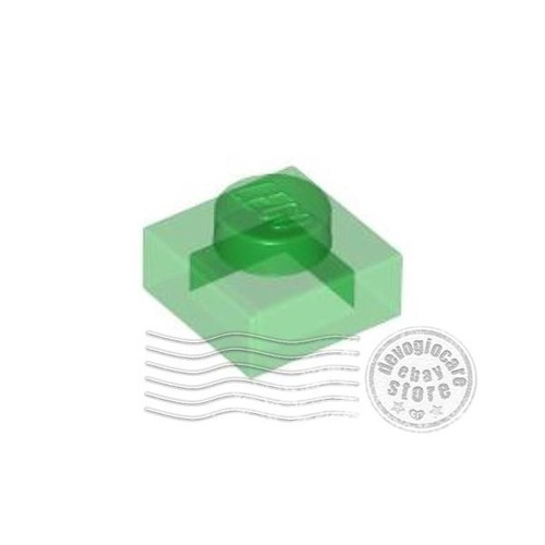 10x lego 3024 piastra - 3024, 1x1