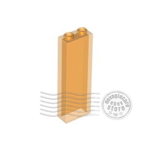 Lego 2454 mattoncino 1x2x5 - 2x,