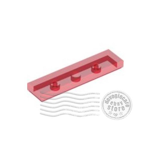 Lego 2431 piatto - piatto, 1x4