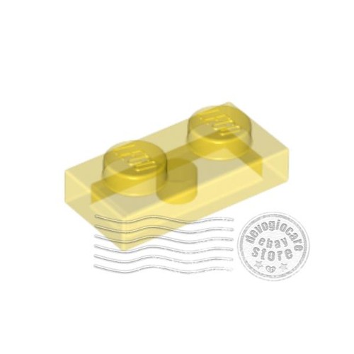 10x lego 3023 piastra 1x2 - 3023,
